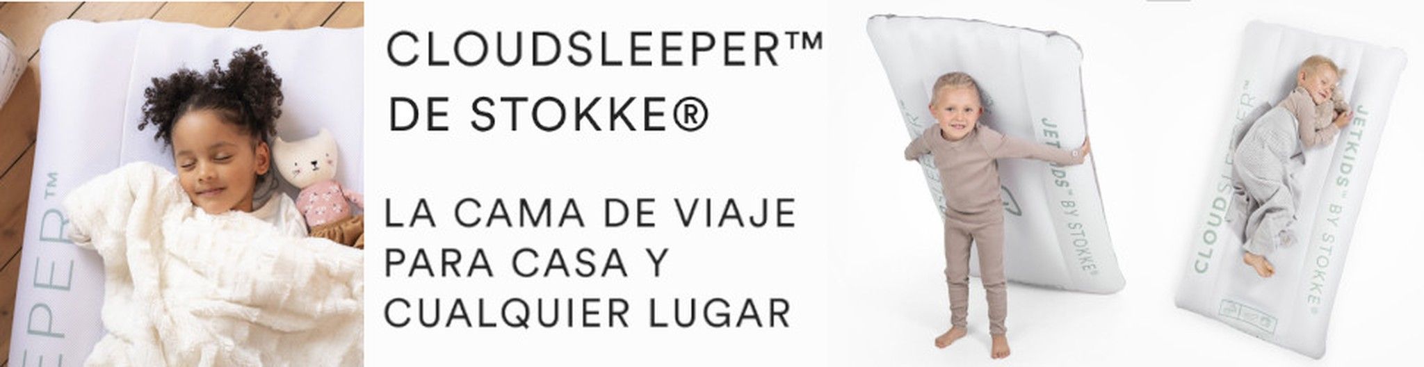 Nueva cama hinchable CloudSleeper de Stokke
