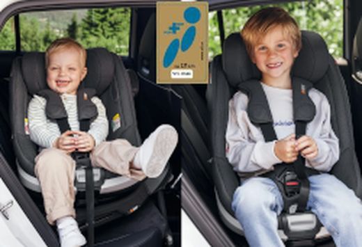 BeSafe Beyond, única silla ACM con isofix y giratoria hasta 125cm