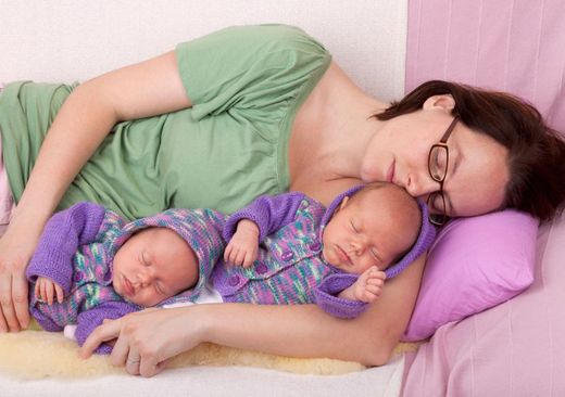 Lactancia gemelar