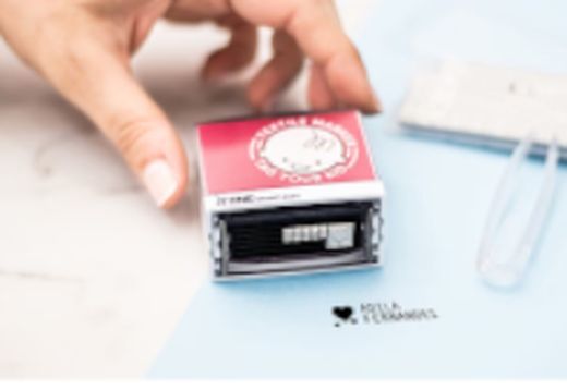 Clothing markers and stamps