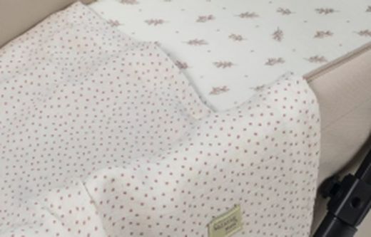 Sheets and blankets for bassinet
