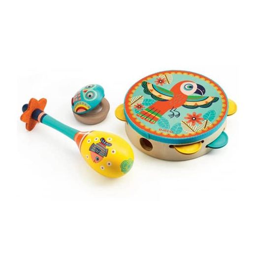 Animambo Conjunto de 3 instrumentos Djeco