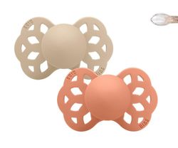 2 Xumets BIBS Infinity Simètrica Vanilla/Peach