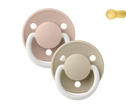 2 BIBS De Lux Blush/Vanilla Night Pacifiers