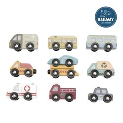 9 vehicles, sistema de trens Little Dutch