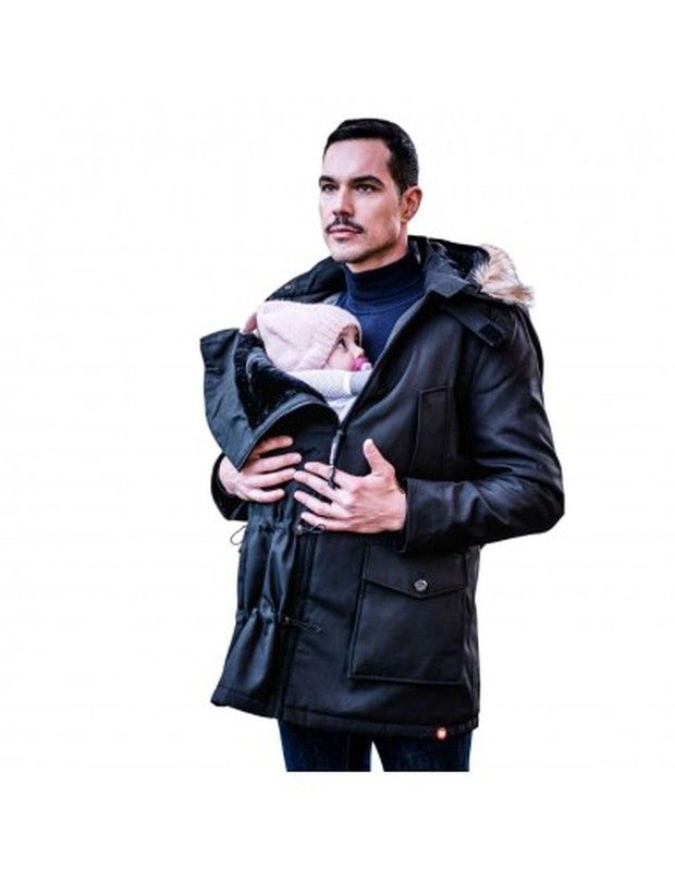 Manteau Bandicoot Homme Noir — Noari Kids