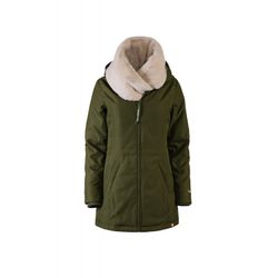 Wallaby 2.0 Forest Green Carriage and Pregnancy Coat (Green and Beige)