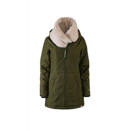 Wallaby 2.0 Forest Green Carriage and Pregnancy Coat (Green and Beige)