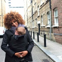 Wombat Wallaby 2.0 pregnancy and carry coat - Charcoal gray (black / gray)