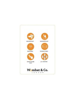 Wombat Shell Schwarzer Babytrage- und Umstandsmantel