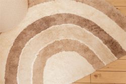 Alfombra Arco Iris Natural con Latex (80x130 cm) Little Dutch