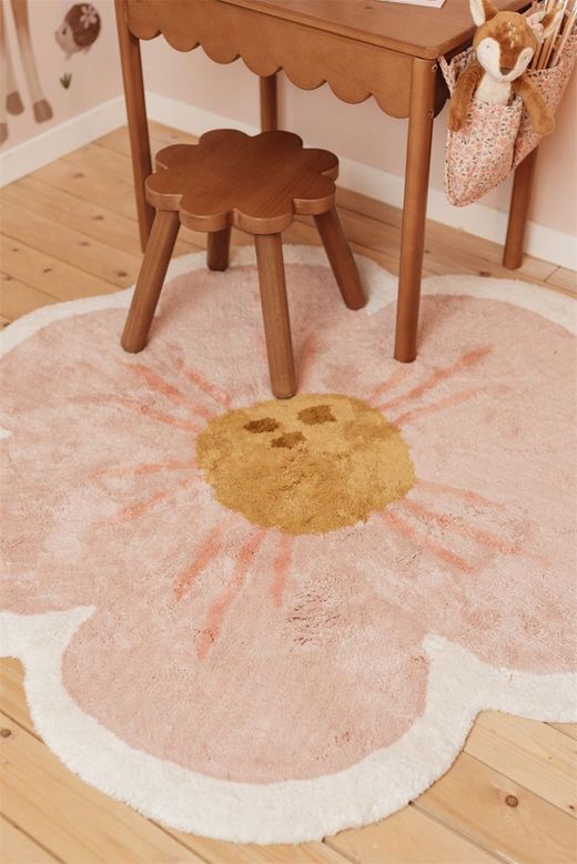 Tapete Floral com Látex (110x110 cm) Little Dutch