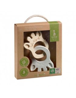 Anello Silhouette in Gomma&Legno Sophie la girafe