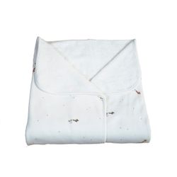 Arrullo estampado con reverso de rizo de algodón orgánico - Sonpetit