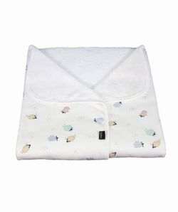 Arrullo estampado con reverso de rizo de algodón orgánico - Sonpetit