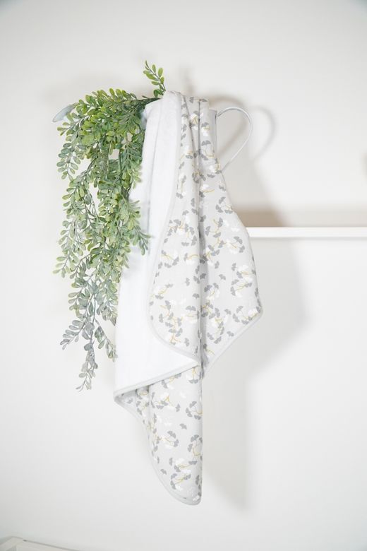 Arrullo estampado con reverso de rizo - Sonpetit