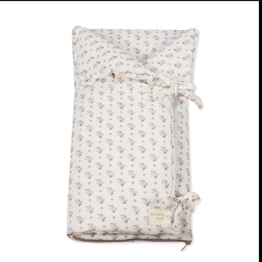 Arrullo/manta Botton Walking Mum Flores