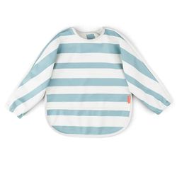 Stripes Done by Deer Lätzchen mit Tasche und Ärmeln