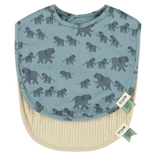 Trixie Newborn Bib 2-Pack Mix