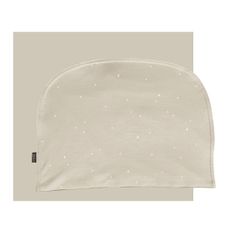 Lenzuolo con angoli elasticizzati per culla/cestino con bavaglino in cotone