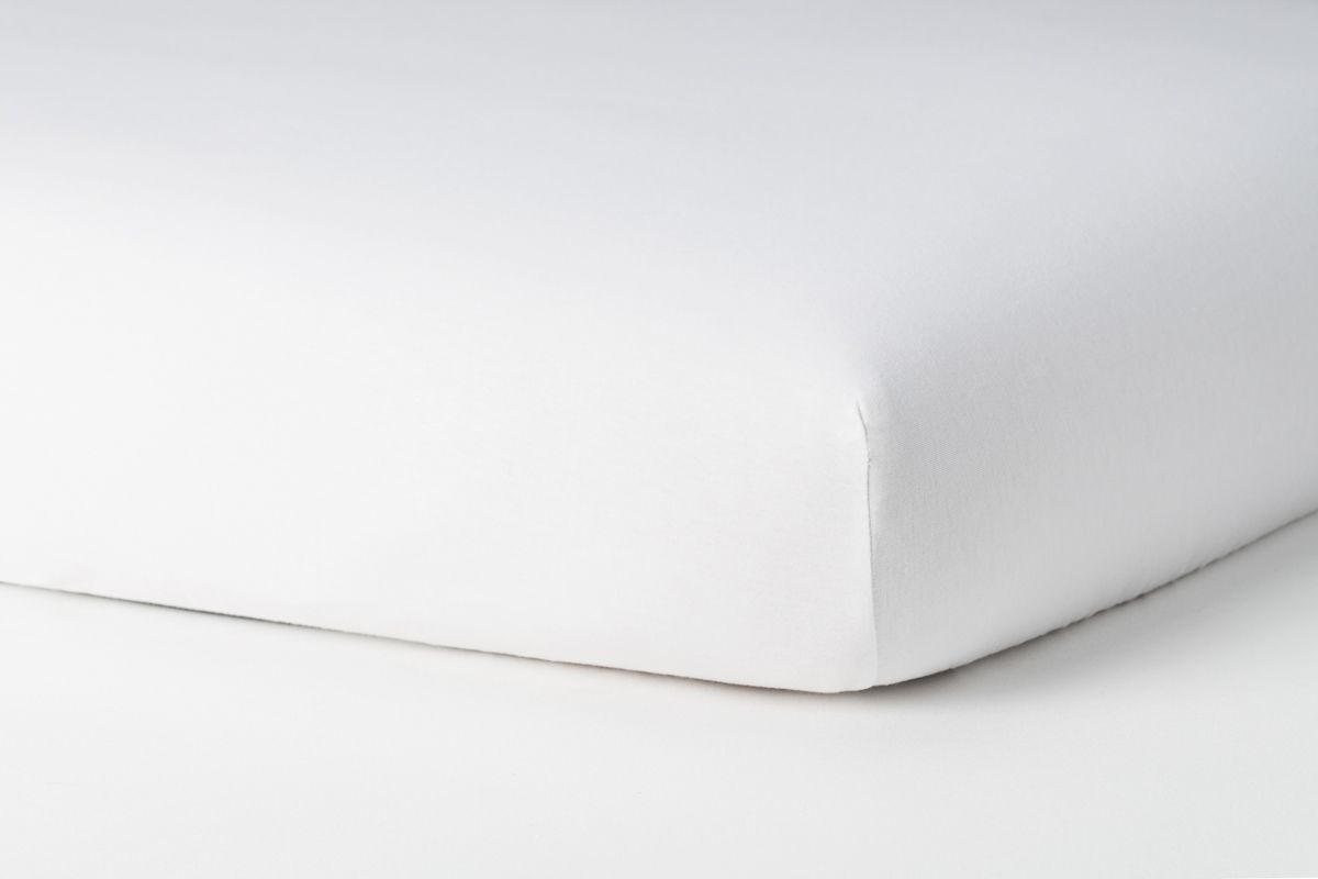 Bajera de algodón lisa para capazo - Sonpetit Blanco