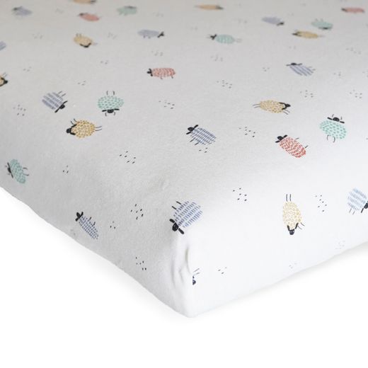 Bajera estampada para cuna de algodón orgánico - Sonpetit