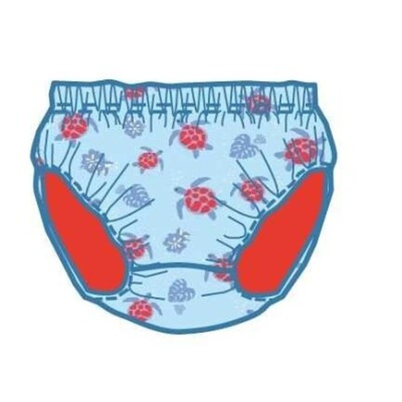 Bañador pañal Tortugas BTBOX 12-18m
