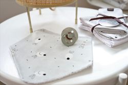 Bandana de punto liso estampado con reverso de rizo impermeable - Sonpetit