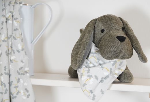 Bandana de punto liso estampado con reverso de rizo impermeable - Sonpetit