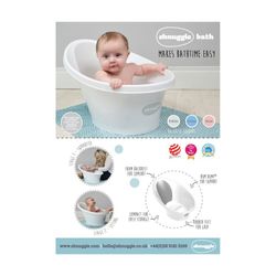 Ergonomische Shnuggle-Badewanne