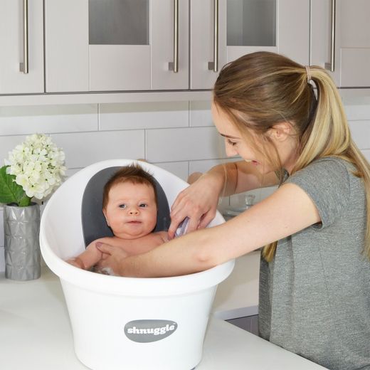 Ergonomische Shnuggle-Badewanne