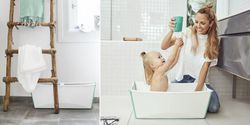 Flexi Bath avec support (pieds pliants)