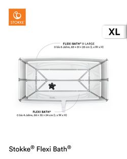 Baignoire pliante Stokke Flexi Bath XL (très grande)