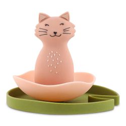 Bath toy floating flower Mrs. Cat Trixie