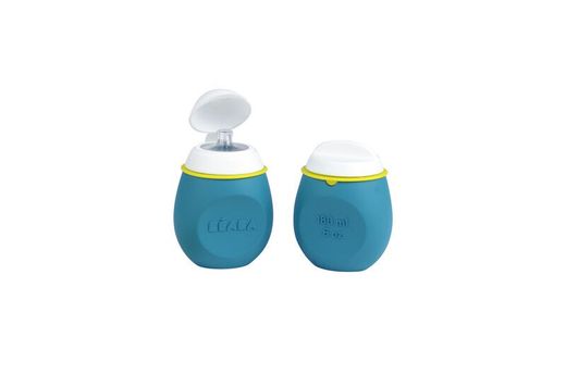 Béaba Lote BabySqueez' 2 en 1 et Squeez'Portion Azul