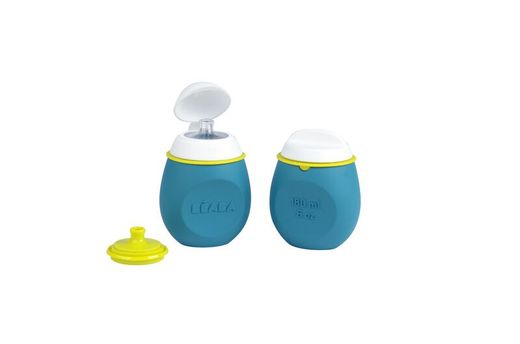Béaba Lote BabySqueez' 2 en 1 et Squeez'Portion Azul