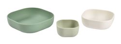 Conjunto Béaba de 3 tigelas de silicone