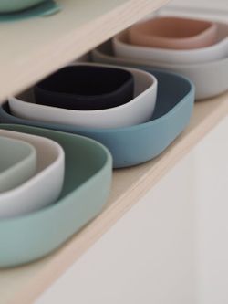 Conjunto Béaba de 3 tigelas de silicone