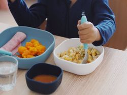 Conjunto Béaba de 3 tigelas de silicone