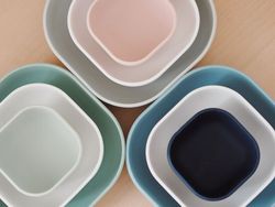 Conjunto Béaba de 3 tigelas de silicone