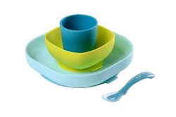 Béaba Set Vajilla Silicona de 4 piezas