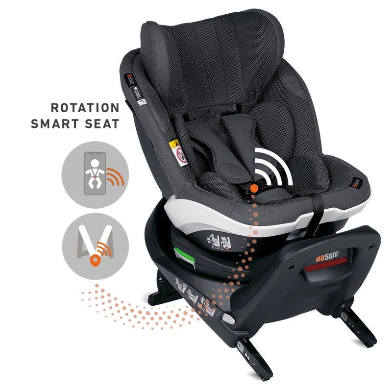 BeSafe iZi Twist M i-Size carbón 3D ventilado