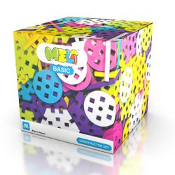 Conjunto de Blocos de Construção Meli BASIC BUILDER em Tons Pastel, 60 peças