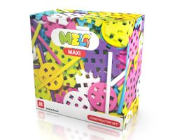 MELI MAXI CONSTRUCTOR Jeu de blocs roses 60 pièces