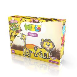 MELI MINIS Blocs Safari Thématiques 2 en 1 500 pièces