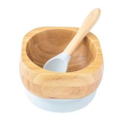 Bamboo bowl + spoon Eco Rascals