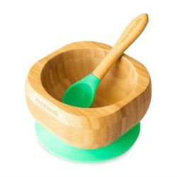Bamboo bowl + spoon Eco Rascals