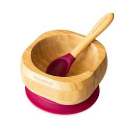 Bamboo bowl + spoon Eco Rascals