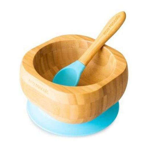 Bamboo bowl + spoon Eco Rascals