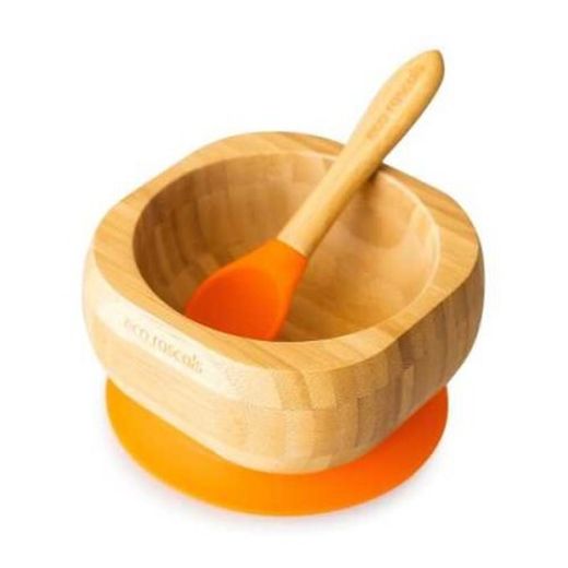 Bamboo bowl + spoon Eco Rascals